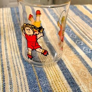 Vintage 1984 Cabbage‎ Patch Glass